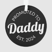 Aangepromoveerd tot papa Oost. 124 Ornament (achterkant)