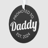 Aangepromoveerd tot papa Oost. 124 Ornament (voorkant)