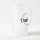 Aangepromoveerd tot papa Oost. 2022 I Matglas Bierpul (Voorkant rechts)