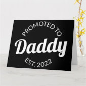 Aangepromoveerd tot papa Oost. 2022 Kaart (Gele Bloem)