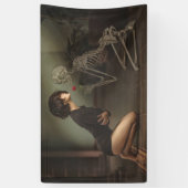 Aangeraakt door de Dood Spandoek (Verticaal)