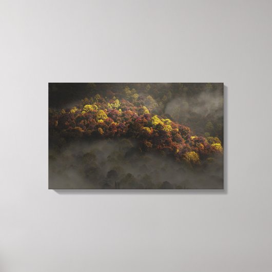 Aangeraakt door de zon canvas afdruk (Voorkant)