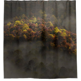 Aangeraakt door de zon douchegordijn