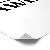 Aangeraden en Geweldige Poster (Hoek)