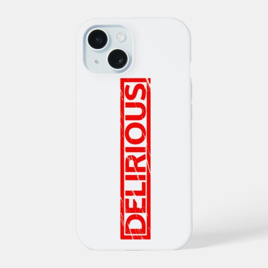 Aangeraden stempel iPhone 15 case (Achterkant)