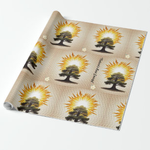 "Aangereden door Natuur" Cadeaupapier