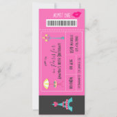 Aangerschapsverlof met de titel "The Birthday Part Kaart (Voorkant)