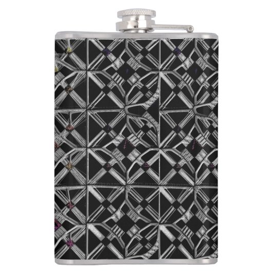 Aangesloten bij de Crossroad Hip Flask Heupfles (Achterkant)