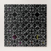 Aangesloten bij de Crossroad Jigzaag Puzzle Legpuzzel (Horizontaal)