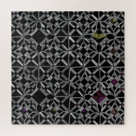Aangesloten bij de Crossroad Jigzaag Puzzle Legpuzzel