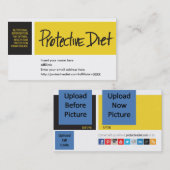 Aangesloten Visitekaartje coach met QR-code (Voorkant / Achterkant)