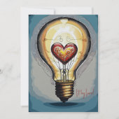 Aangestoken door Liefde Feestdagenkaart (Voorkant)