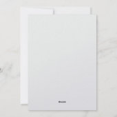 Aangestoken door Liefde Feestdagenkaart (Achterkant)