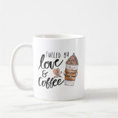 Aangestoken door Love & Coffee Schattige Funny Cof Koffiemok (Links)