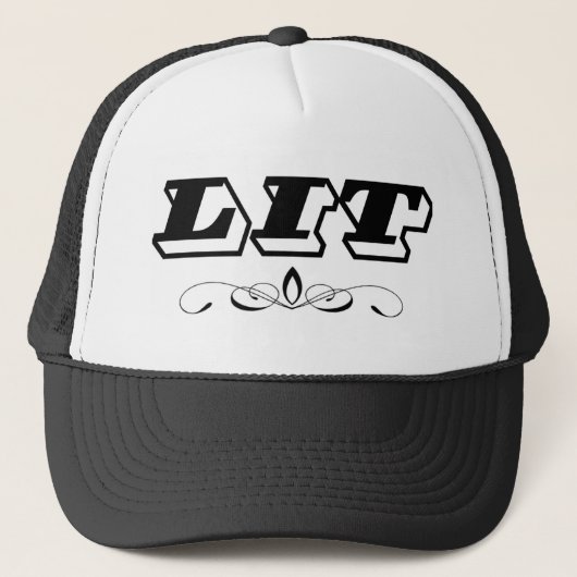 AANGESTOKEN TRUCKER PET (Voorkant)