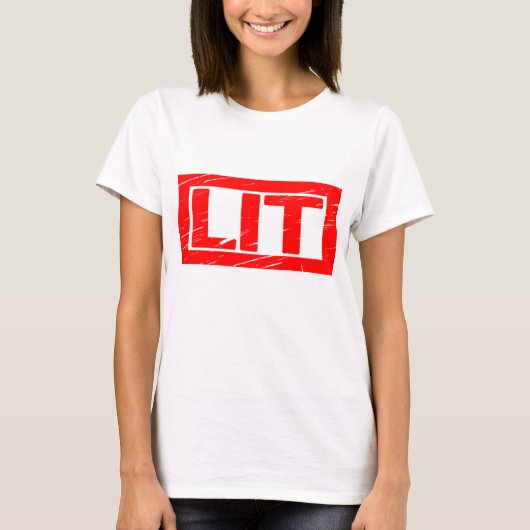 aangestoken zegel t-shirt (Voorkant)