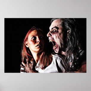 'Aangevallen' door Andrew Gettler Poster