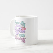 Aangevoed door Iced Coffee en Angst Mok (Voorkant links)