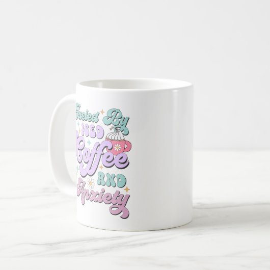 Aangevoed door Iced Coffee en Angst Mok (Voorkant links)