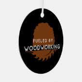 Aangevoed door Woodworking Carpenter Ornament (Voorkant Rechts)