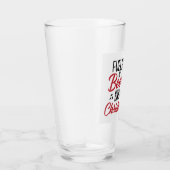 Aangewakkerd door Bier en Kerstmis Cheer Glas (Rechts)