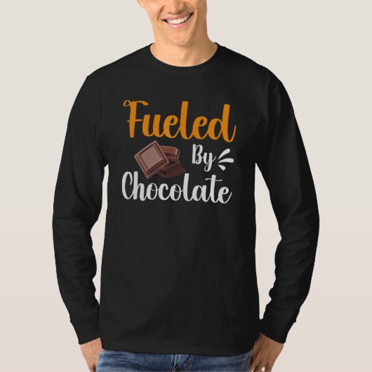 Aangewakkerd door Chocolate Cookie T-shirt (Voorkant)