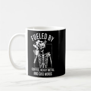 Aangewakkerd door koffie zware metalen en Cuss Wor Koffiemok