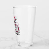 Aangewakkerd door Pizza Cyclist Glas (Links)