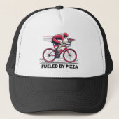 Aangewakkerd door Pizza Cyclist Trucker Pet (Voorkant)