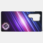 aangewakkerde gloed samsung galaxy hoesje (Achterkant horizontaal)