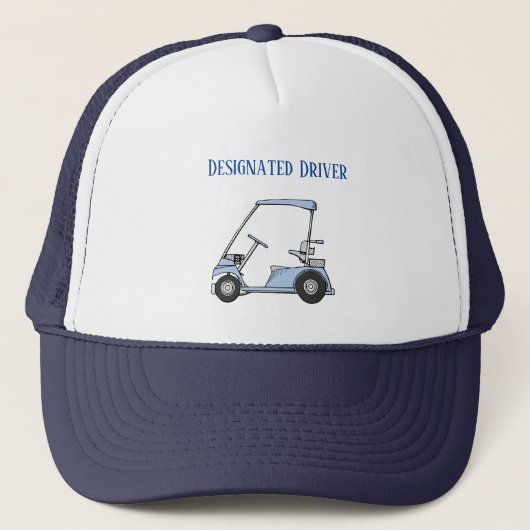 Aangewezen bestuurder Grappige GOLF Trucker Pet (Voorkant)