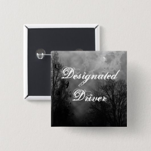 Aangewezen bestuurder Halloween Sky Button (Voorkant /achterkant)