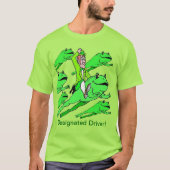 Aangewezen bestuurder St Patrick's Day Unisex T-shirt (Voorkant)