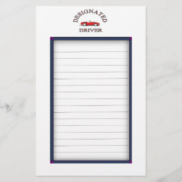 Aangewezen bestuurdersaanmeldingsformulieren briefpapier