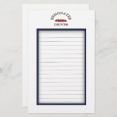 Aangewezen bestuurdersaanmeldingsformulieren briefpapier (Voorkant / Achterkant)