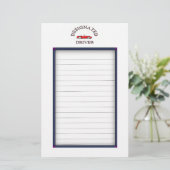 Aangewezen bestuurdersaanmeldingsformulieren briefpapier (Staand voorkant)