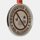 Aangewezen bestuurdersornament metalen ornament (Rechts)