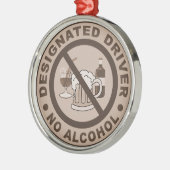 Aangewezen bestuurdersornament metalen ornament (Links)