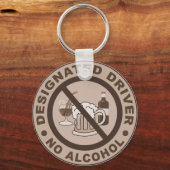 Aangewezen bestuurderssleutelketen sleutelhanger (Voorkant)