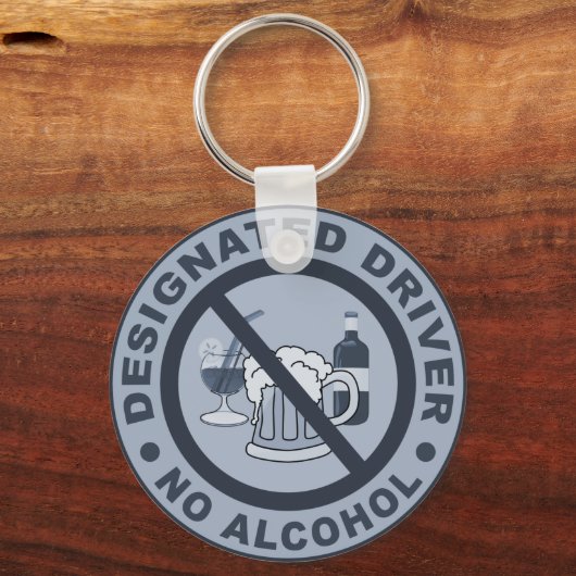 Aangewezen bestuurderssleutelketen sleutelhanger (Voorkant)