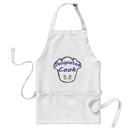 Aangewezen Cook Standaard Schort (Voorkant)