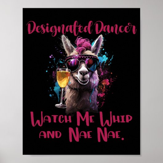 Aangewezen Danser Kijk hoe ik me uitslinger en Nae Poster (Voorkant)