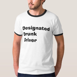 Aangewezen Drink bestuurder T-shirt