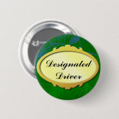 Aangewezen Driver Gold Label Holiday Button (Voorkant /achterkant)