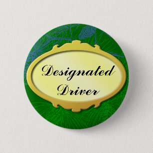 Aangewezen Driver Gold Label Holiday Button