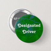 Aangewezen Driver Pine Holiday Button (Voorkant /achterkant)