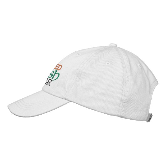 Aangewezen Irish Drinker Embroided Baseball Hat Geborduurde Pet (Links)