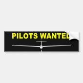 AANGEWEZEN PILOTS BUMPERSTICKER (Voorkant)