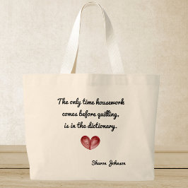 Aangewezen Rode Harde Quilling Quote, Jumbo Tas