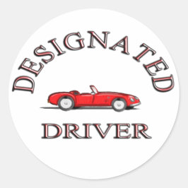 Aangewezen Sticker van de bestuurder